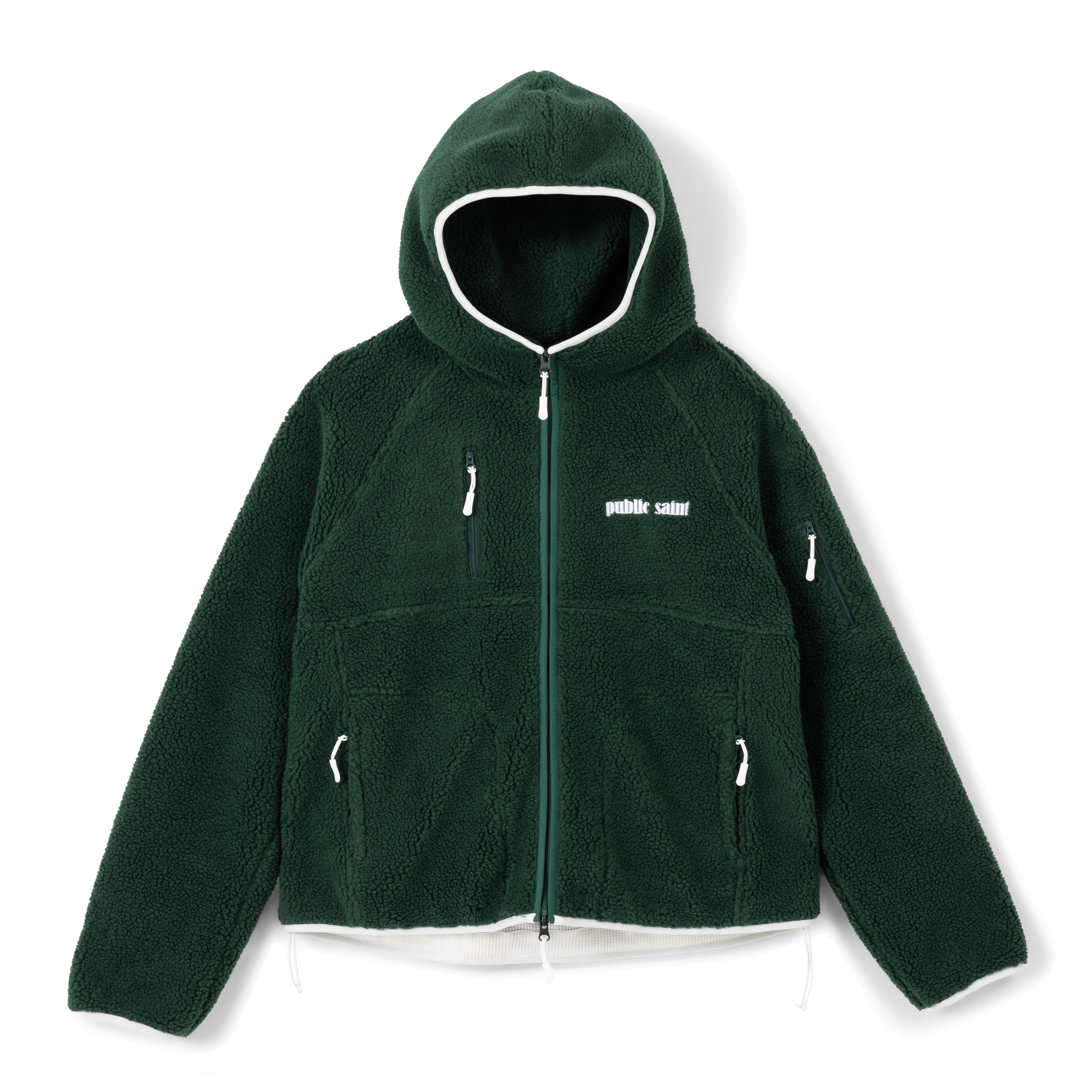 L'Appartement別注 Side Zip Parka ネイビー カーキ Sherpa Fleece Jacket – Public Saint