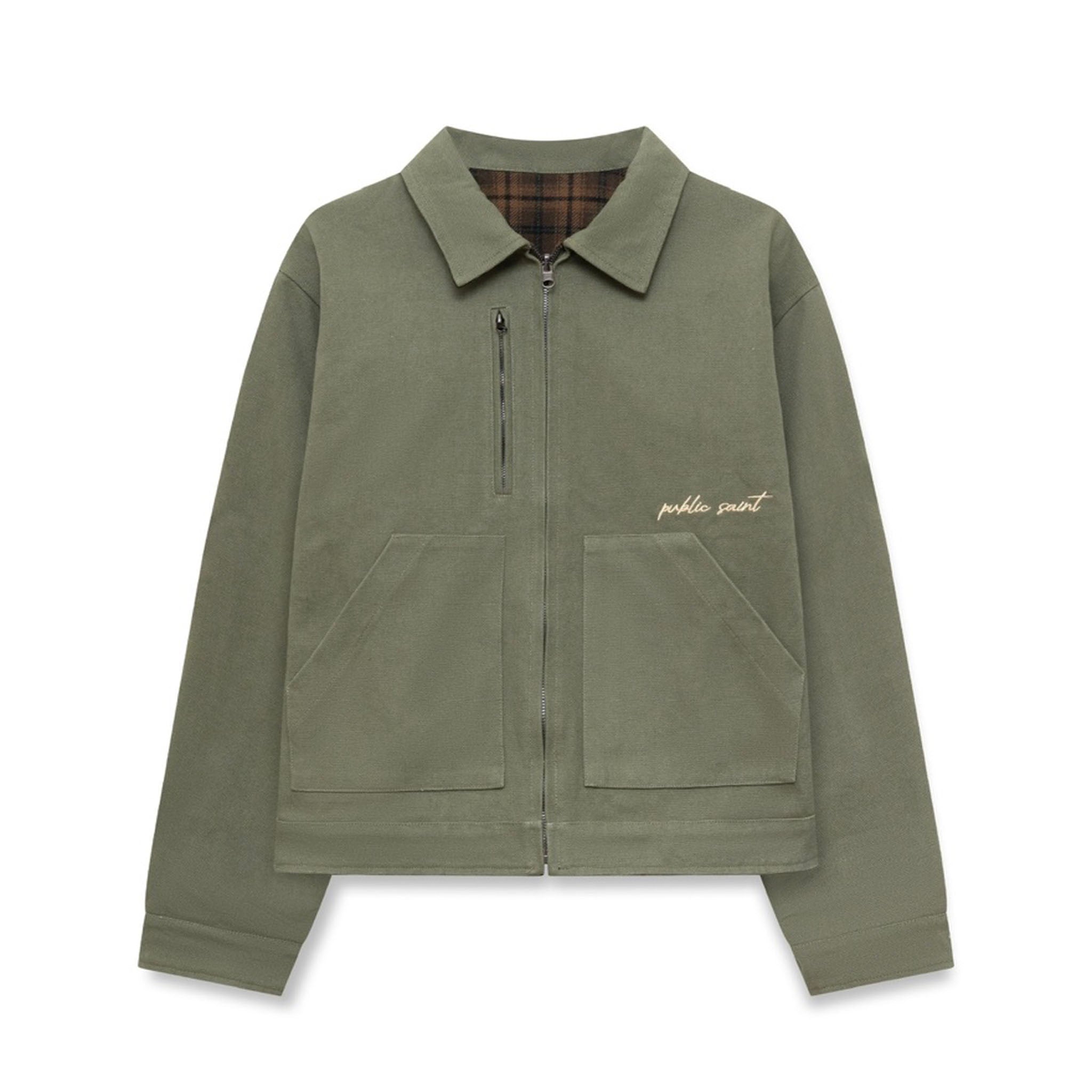REVERSIBLE WORK JACKET – Public Saint