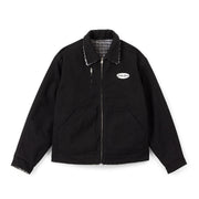 REVERSIBLE WORK JACKET - BLACK