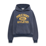 ATHLETICS HOODIE - NAVY
