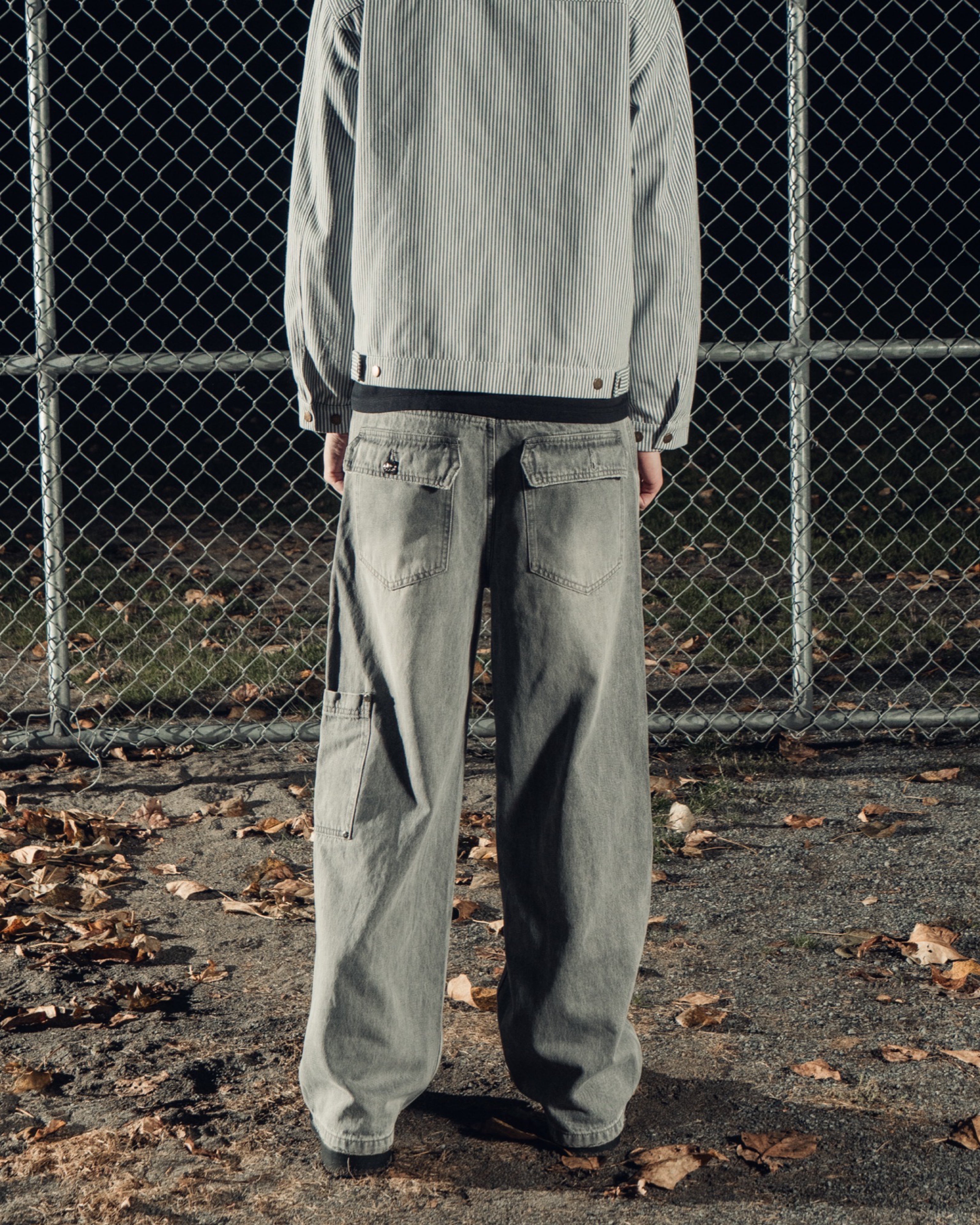 VOYAGER DENIM - GREY – Public Saint