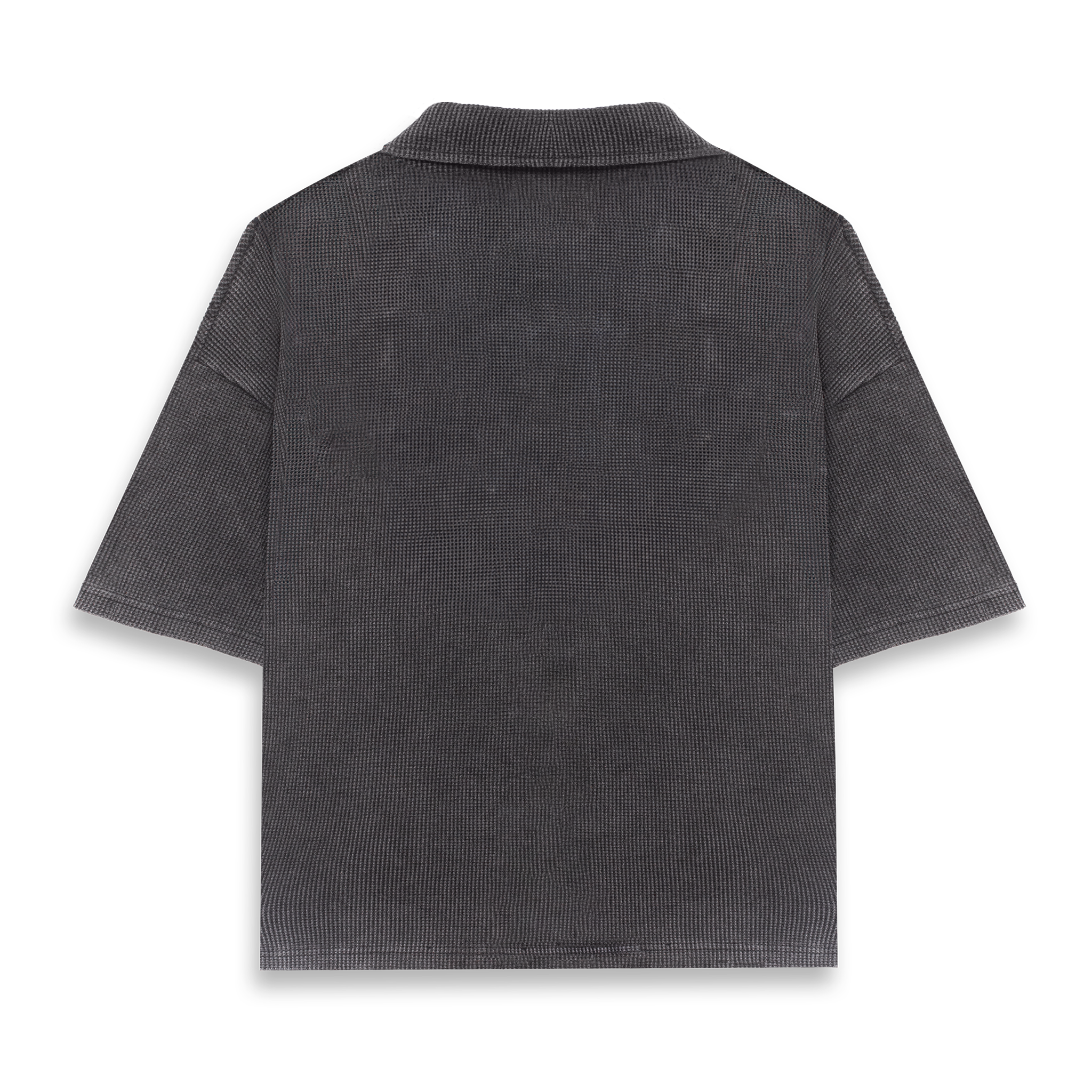 WAFFLE KNIT POLO