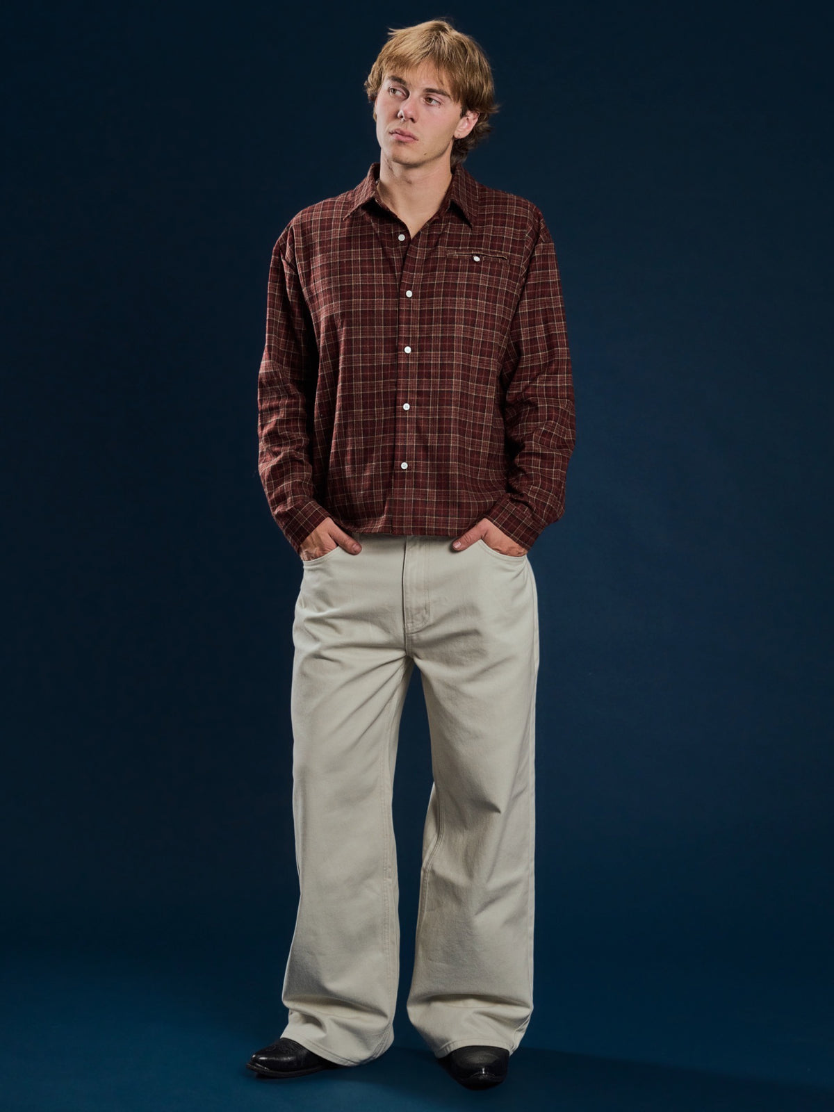 Clarke Shirt - Auburn