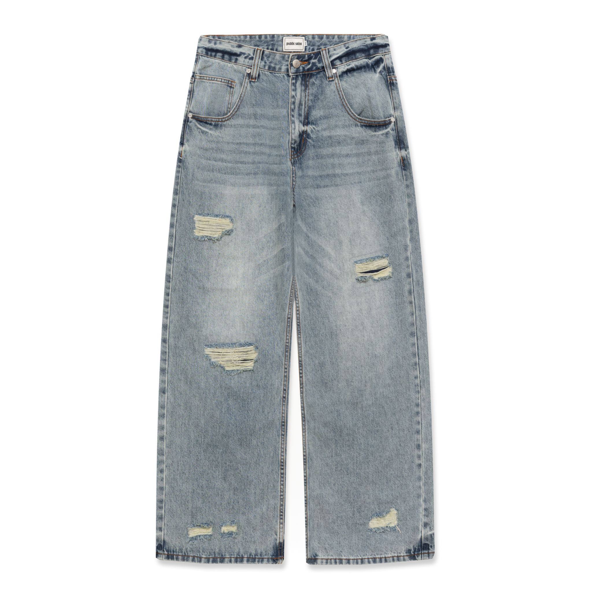 Distressed Denim - Sand Wash