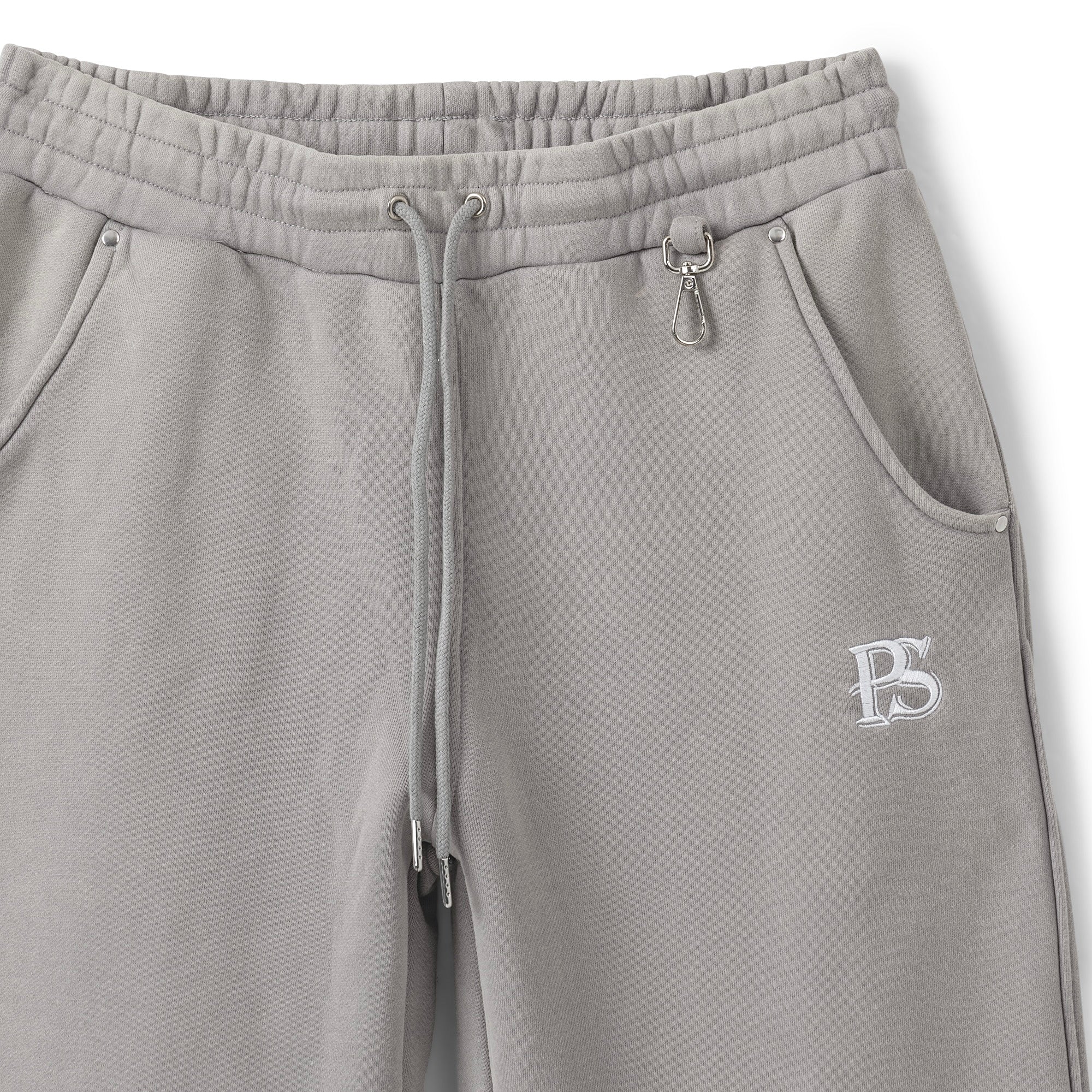 Wide Leg Sweatpant - Cement Grey