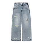 Distressed Denim - Light Wash