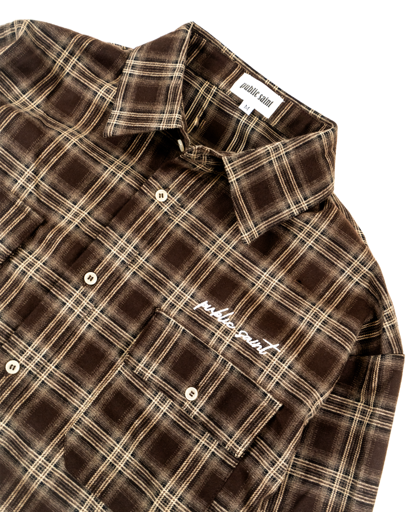 FLANNEL - BROWN