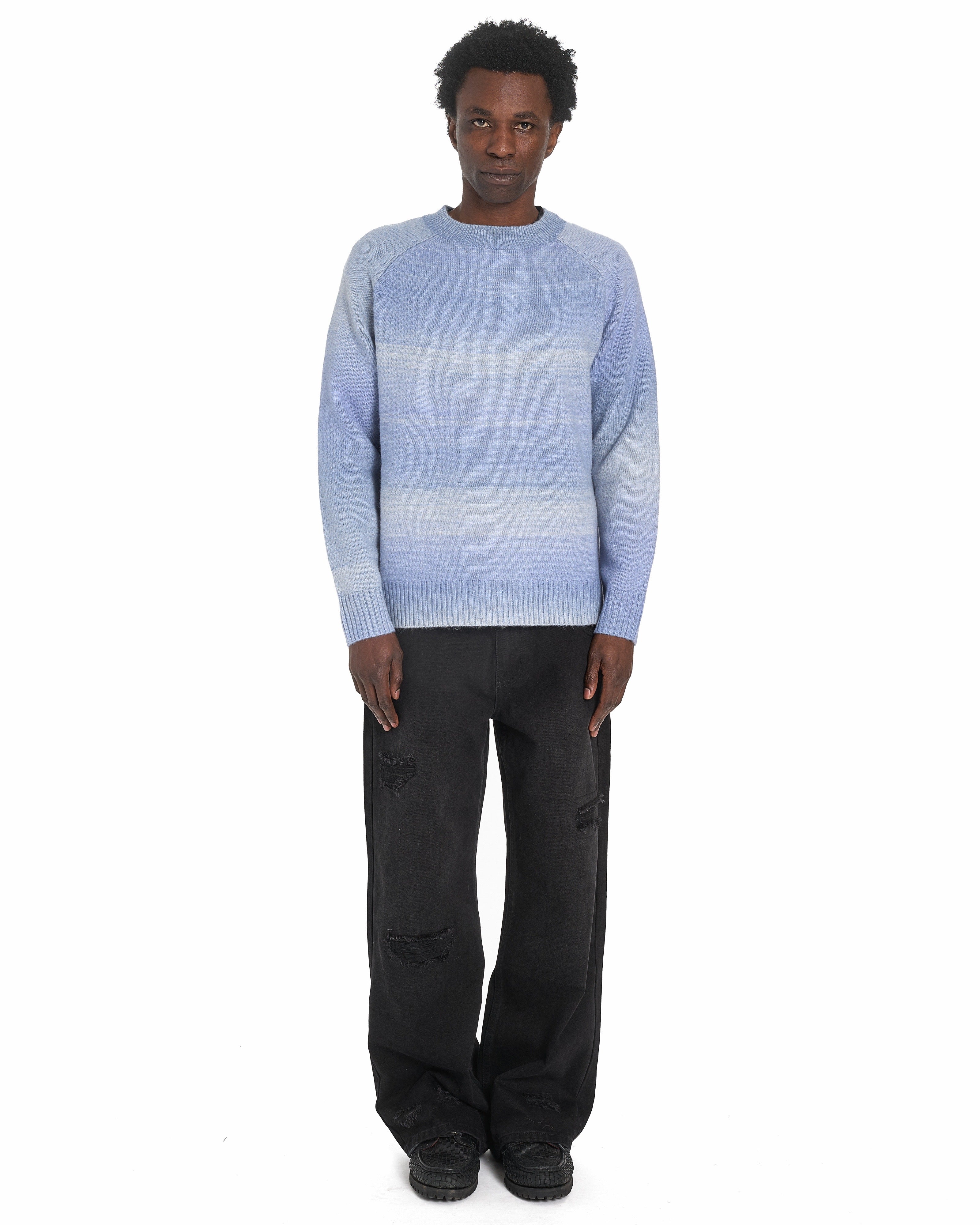 Gradient Knit - Blue