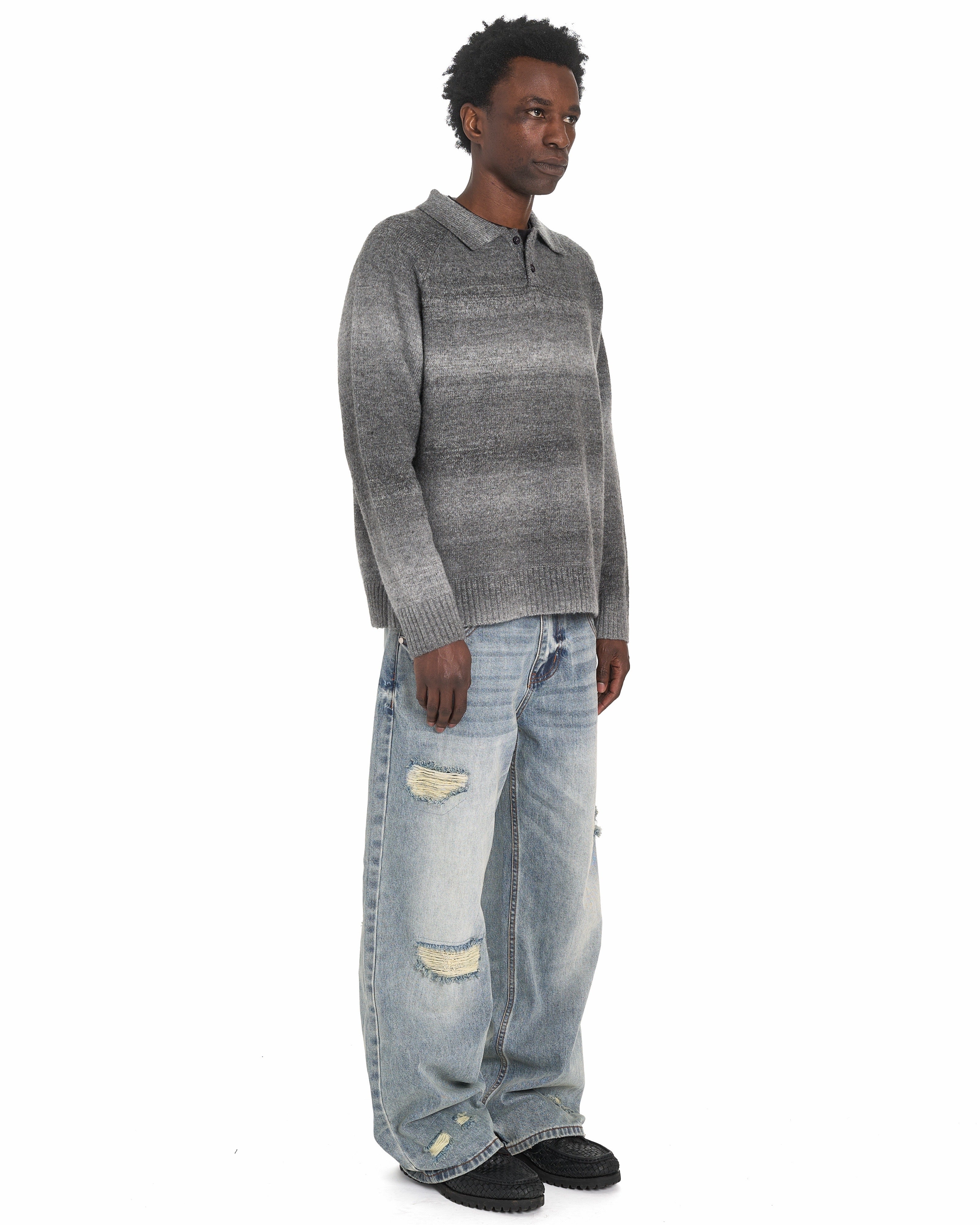 Distressed Denim - Sand Wash