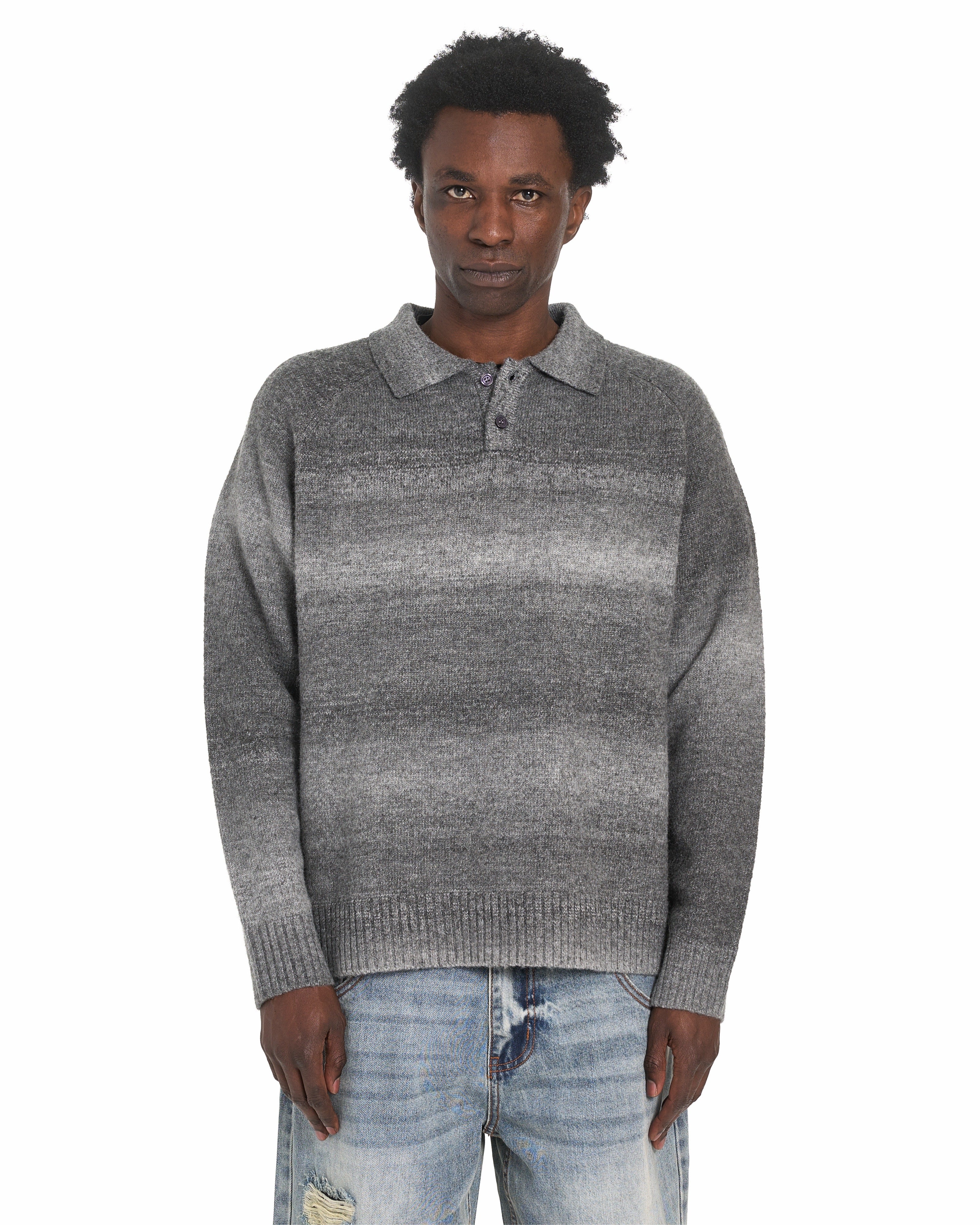 Gradient Knit Polo