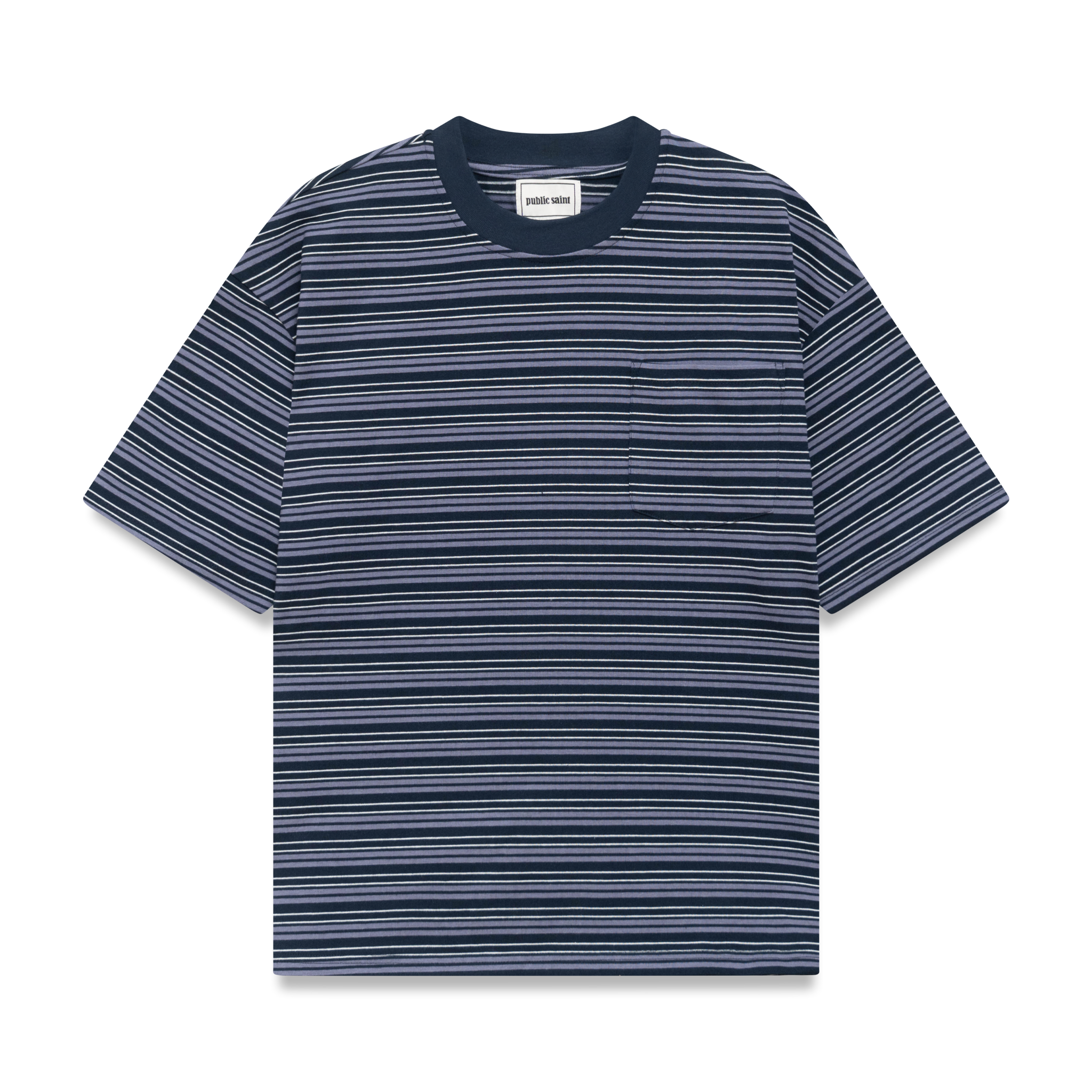 Navy Striped Tee