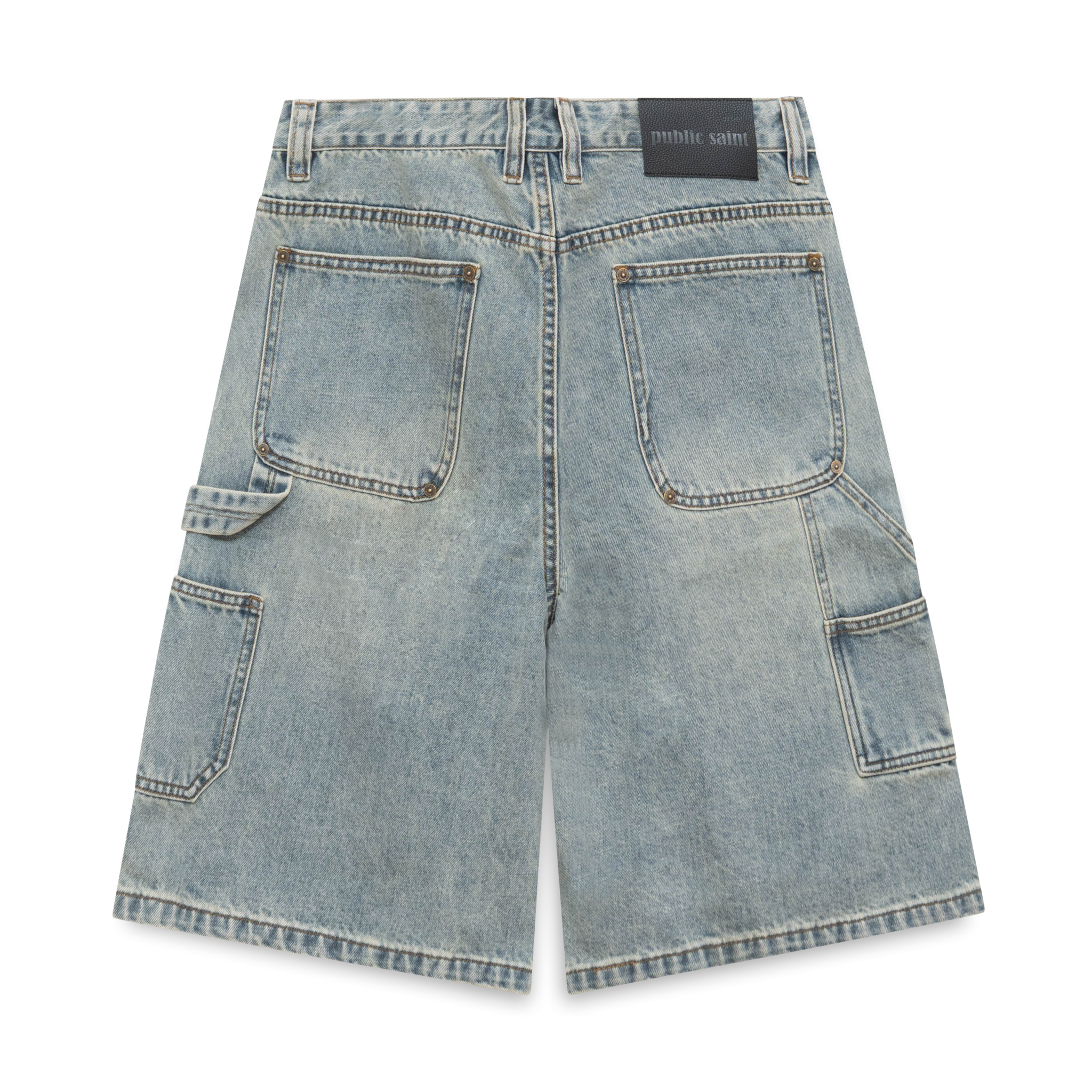 Utility Denim Short - Light Wash