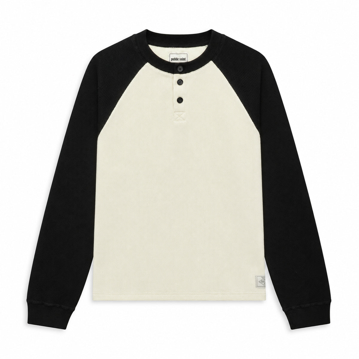Waffle Knit Henley
